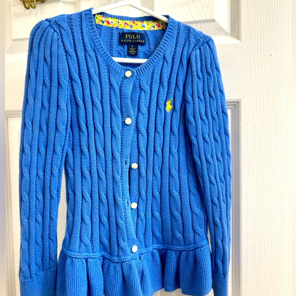 POLO by Ralph Lauren Sweater with Buttons for Girls